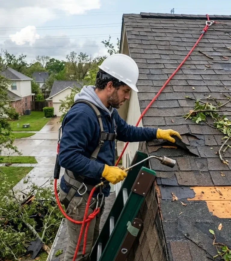 Greater Houston's Storm Damage Roofing Experts